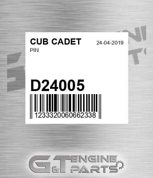 D24005 Pin