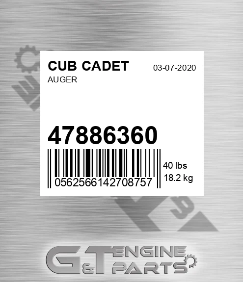 47886360 Auger