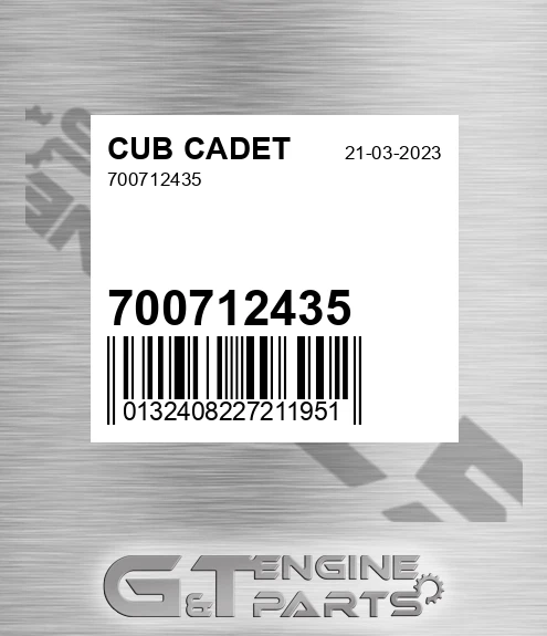 700712435 for CUB CADET