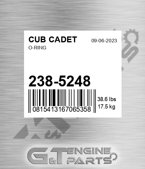 238-5248 O-ring