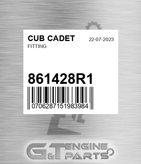 861428R1 Fitting