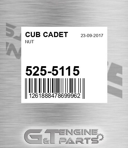 525-5115 Nut for CUB CADET