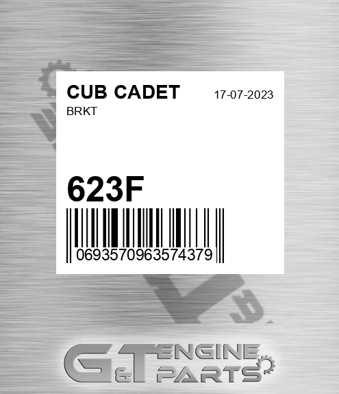 623F Brkt for CUB CADET