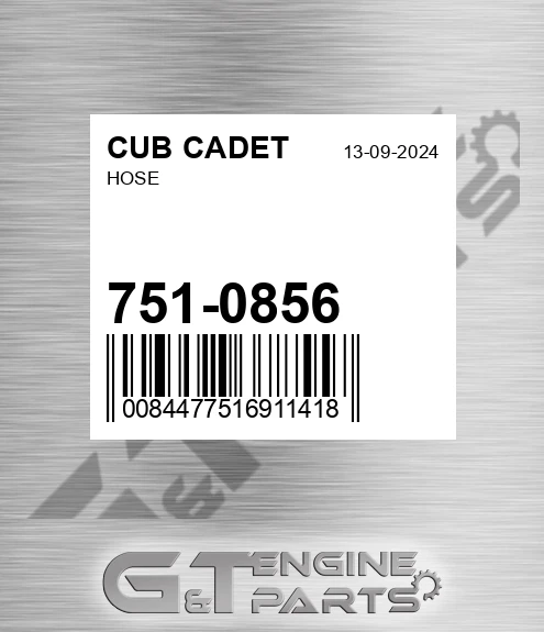 751-0856 Hose
