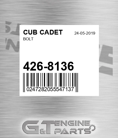 426-8136 Bolt