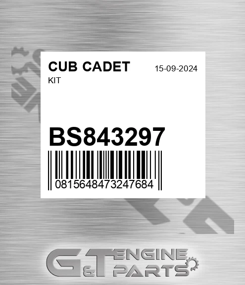 BS843297 Kit