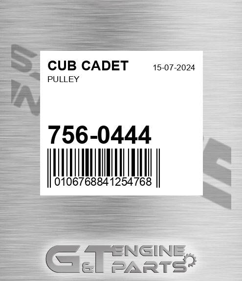 756-0444 Pulley