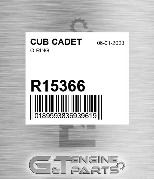 R15366 O-ring
