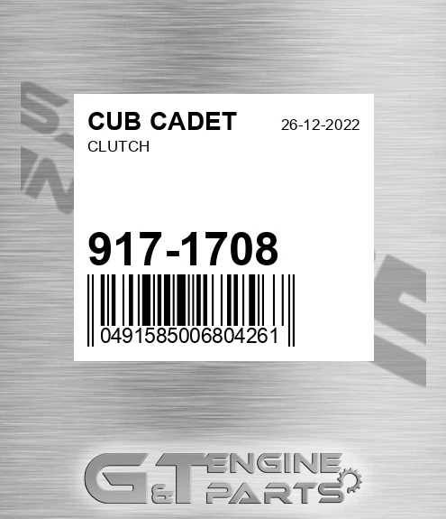917-1708 Clutch for CUB CADET