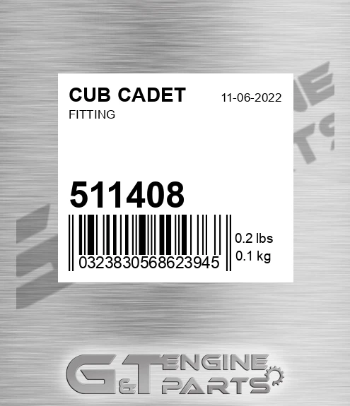 511408 Fitting
