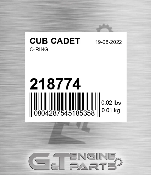 218774 O-ring