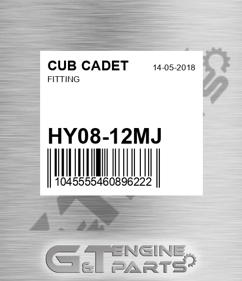 HY08-12MJ Fitting for CUB CADET