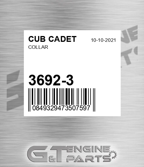 3692-3 Collar for CUB CADET