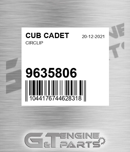 9635806 Circlip