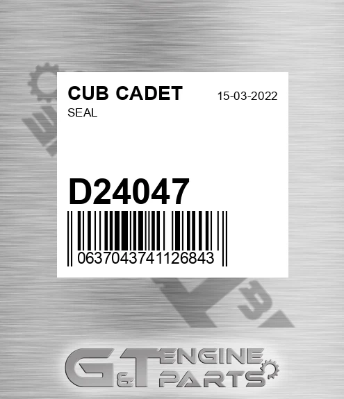 D24047 Seal