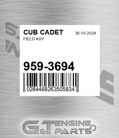 959-3694 Field Asy for CUB CADET