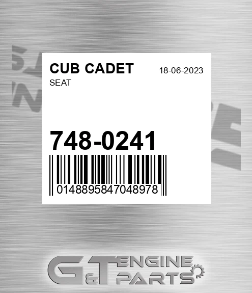 748-0241 Seat