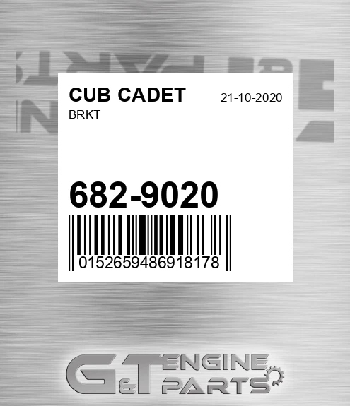 682-9020 Brkt for CUB CADET