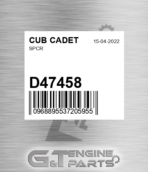 D47458 Spcr