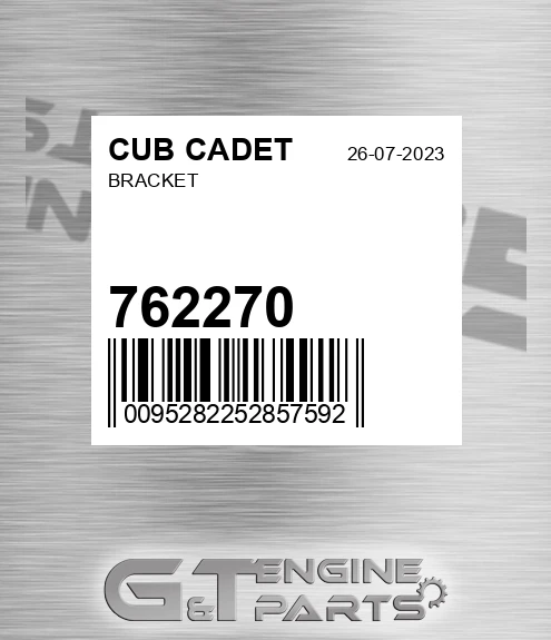 762270 Bracket for CUB CADET