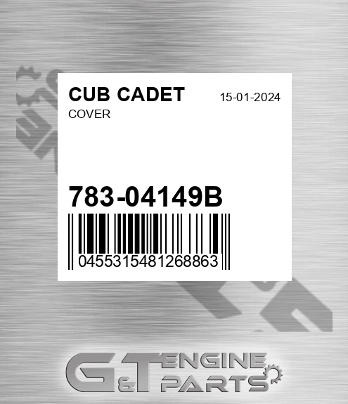 783-04149B Cover for CUB CADET