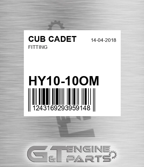 HY10-10OM Fitting