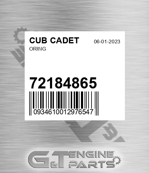 72184865 Oring
