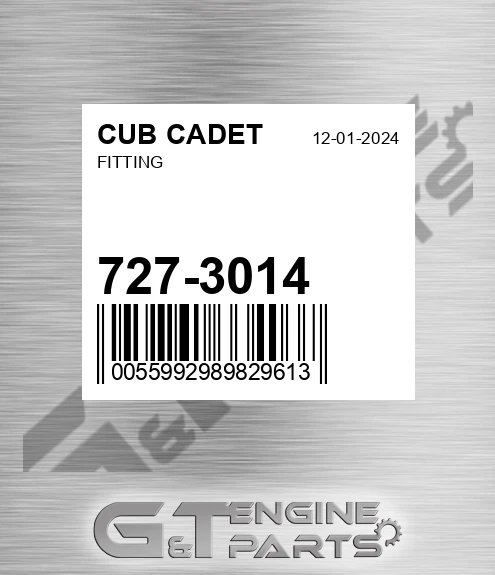 727-3014 Fitting for CUB CADET