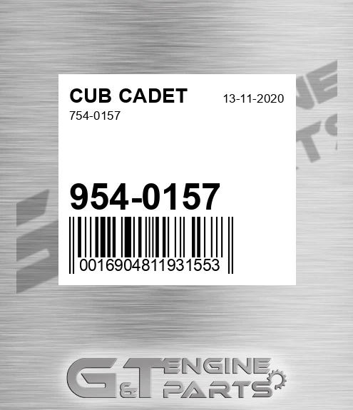 954-0157 754-0157 for CUB CADET