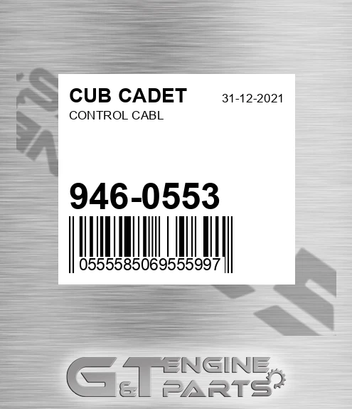 946-0553 Control Cabl for CUB CADET