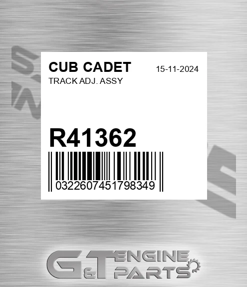 R41362 Track Adj. Assy