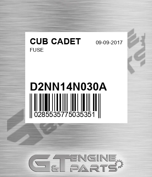 D2NN14N030A Fuse