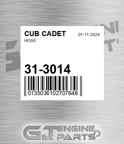 31-3014 Hose