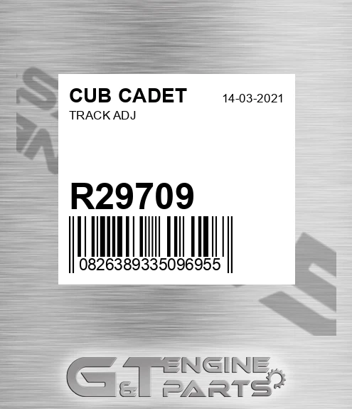 R29709 Track Adj