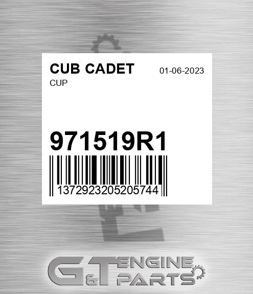 971519R1 Cup for CUB CADET