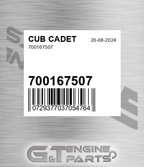 700167507 for CUB CADET