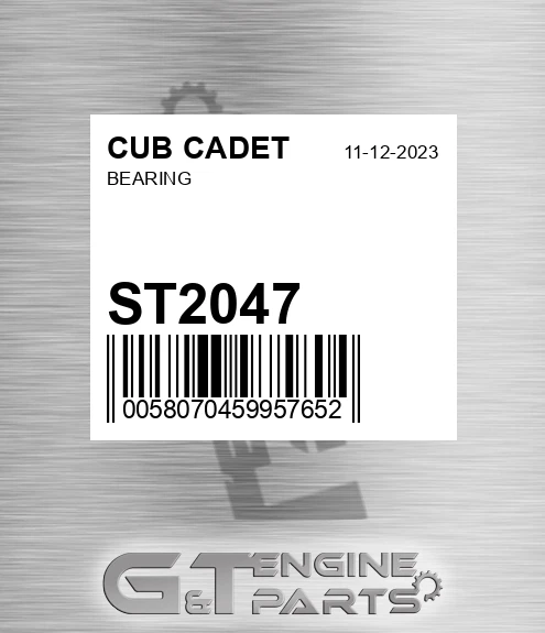 ST2047 Bearing