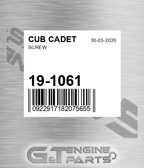 19-1061 Screw