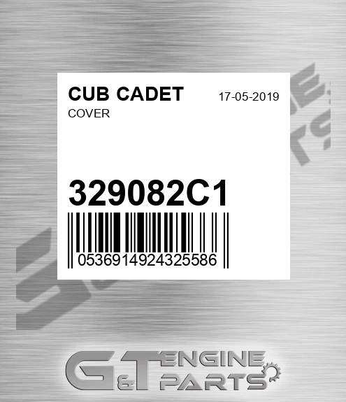 329082C1 Cover for CUB CADET