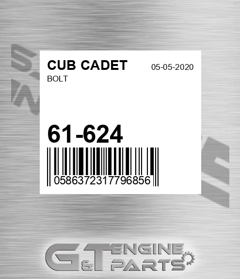 61-624 Bolt