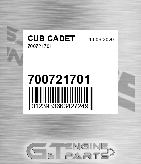 700721701 for CUB CADET