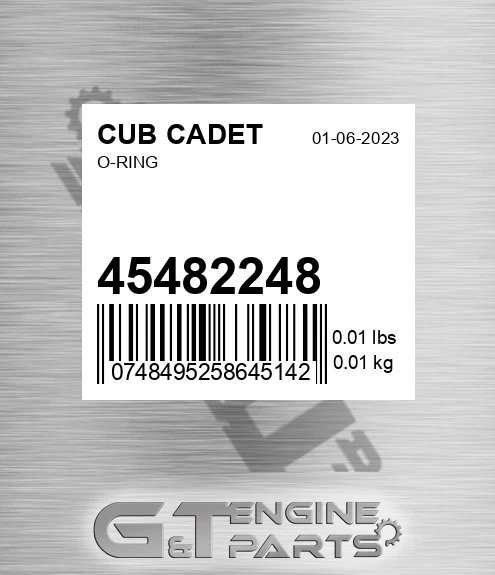 45482248 O-ring