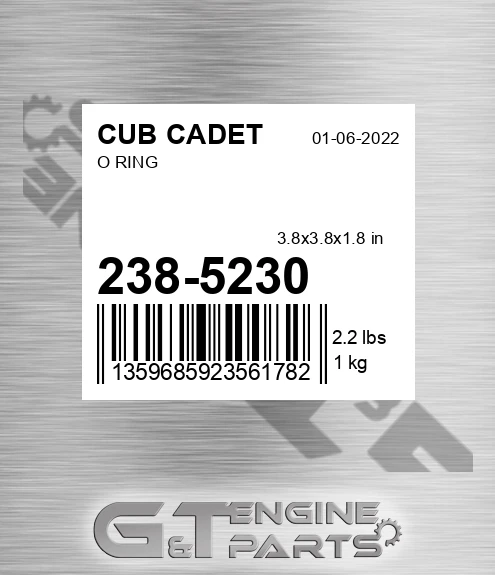 238-5230 O Ring
