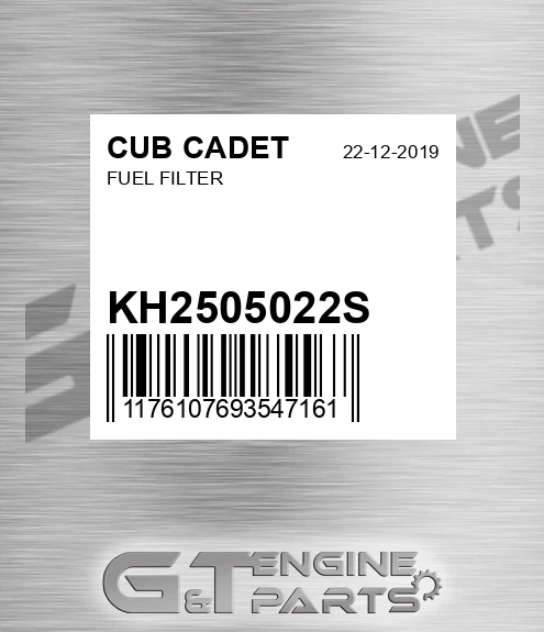 KH2505022S Fuel Filter for CUB CADET