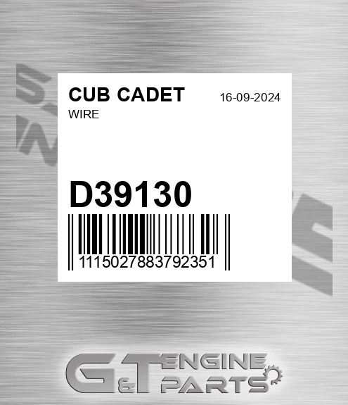 D39130 Wire