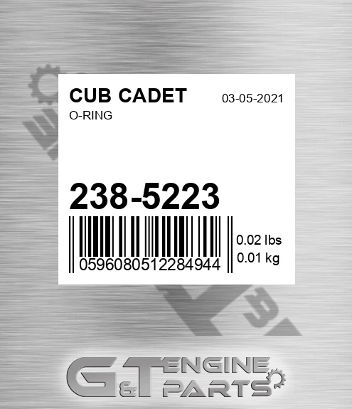 238-5223 O-ring