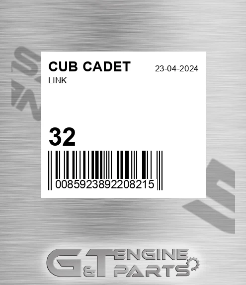 32 CUB CADET Link