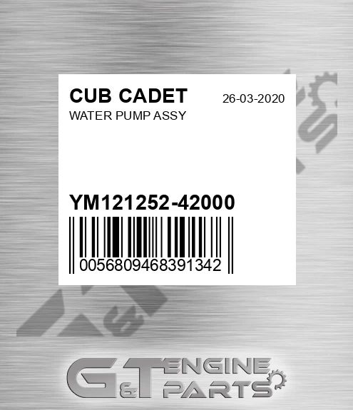 YM121252-42000 Water Pump Assy
