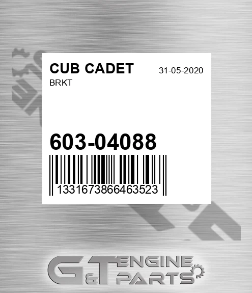 603-04088 Brkt for CUB CADET