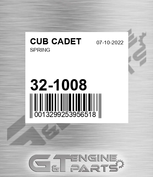 32-1008 Spring for CUB CADET